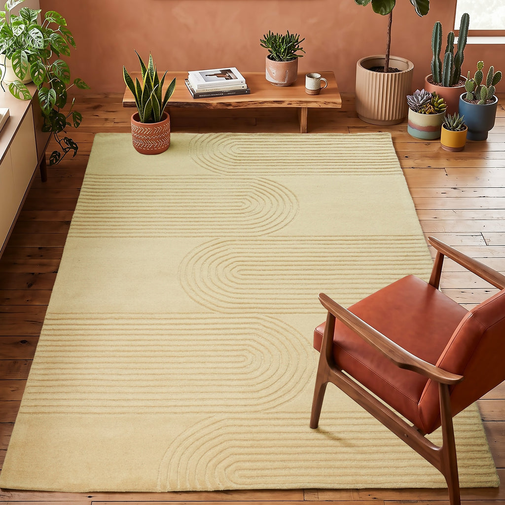 Aria Rug - Grain [INDIAN BLEND WOOL]