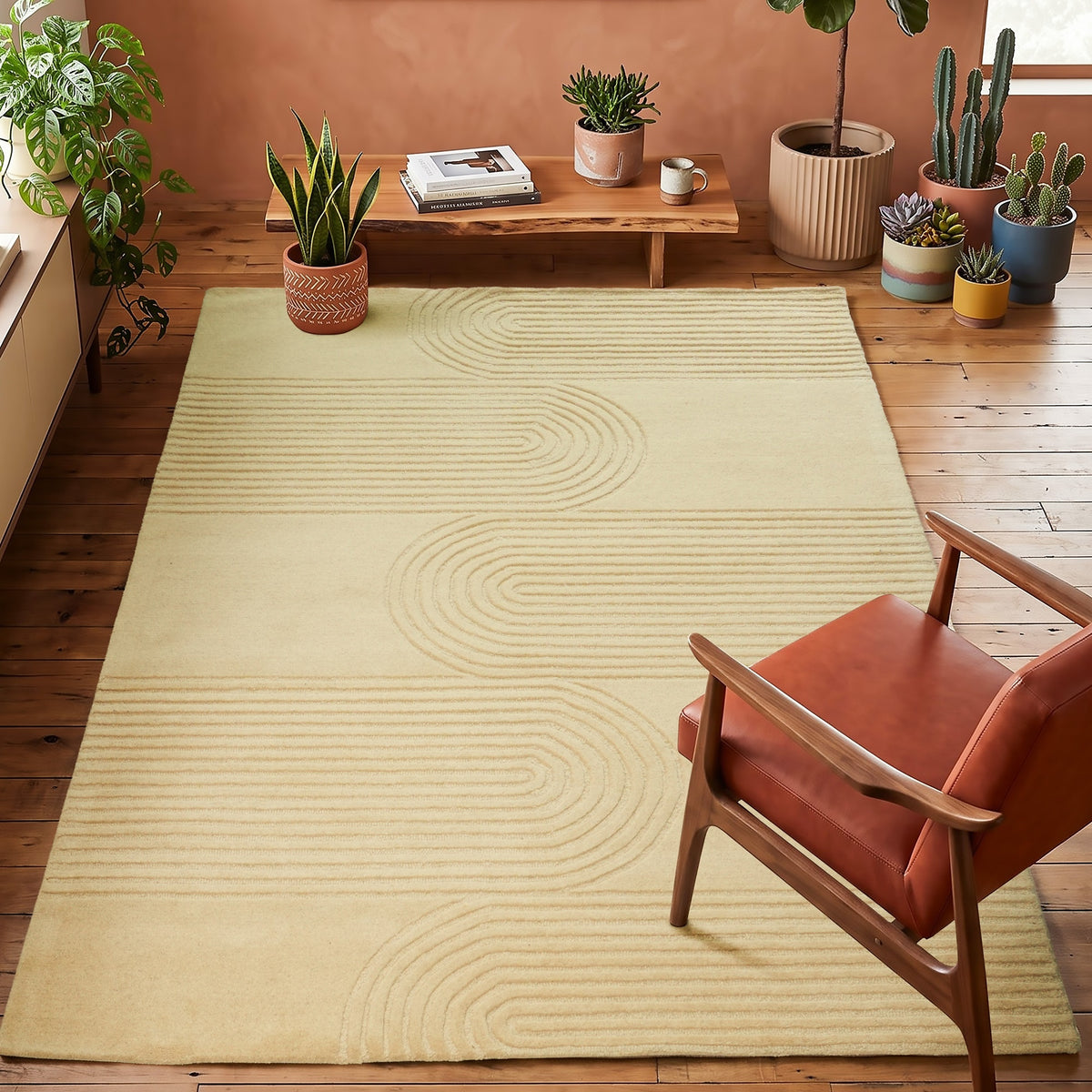 Aria Rug - Grain [INDIAN BLEND WOOL]