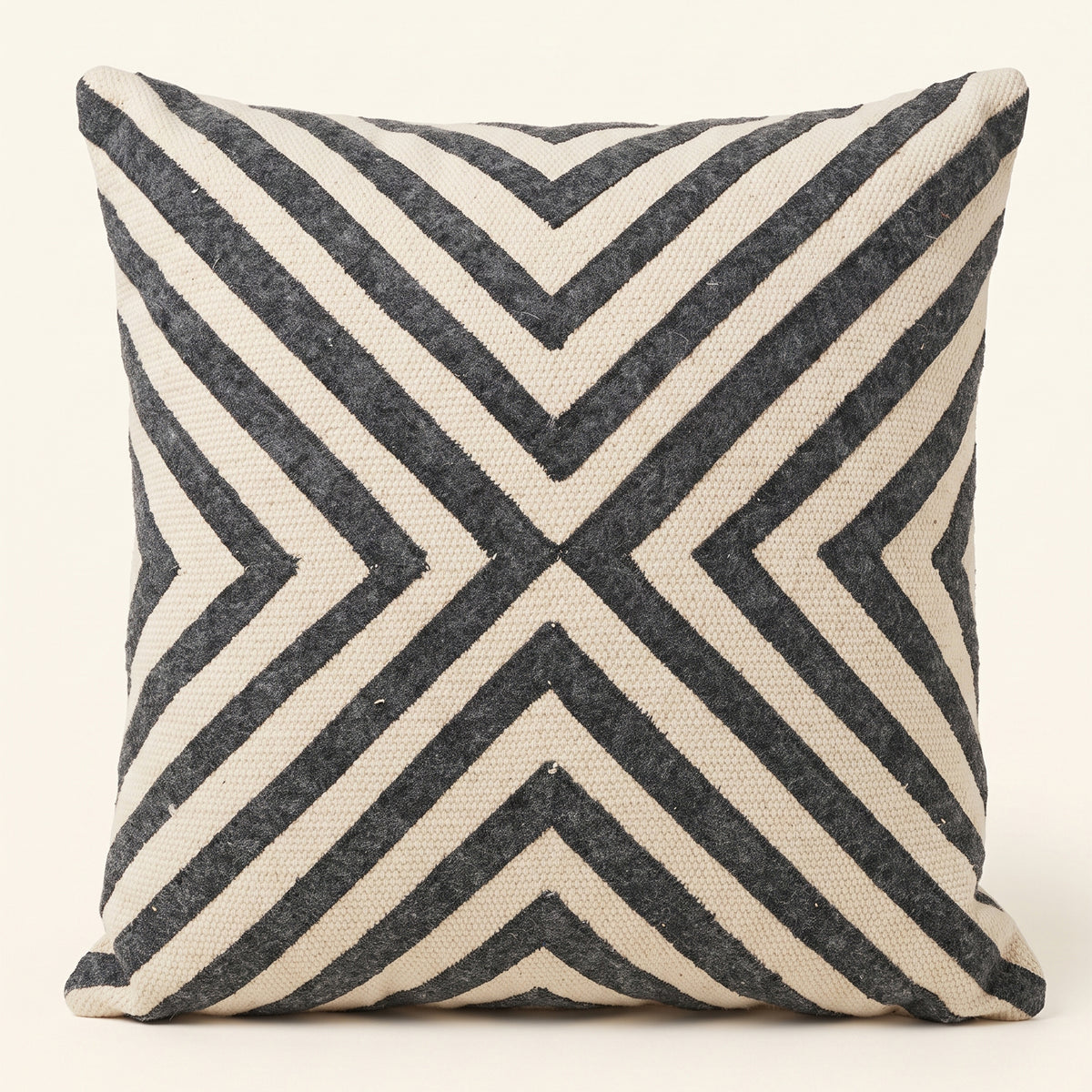 Orchard Cushion - Dark Graphite / Beige Glory [COTTON]