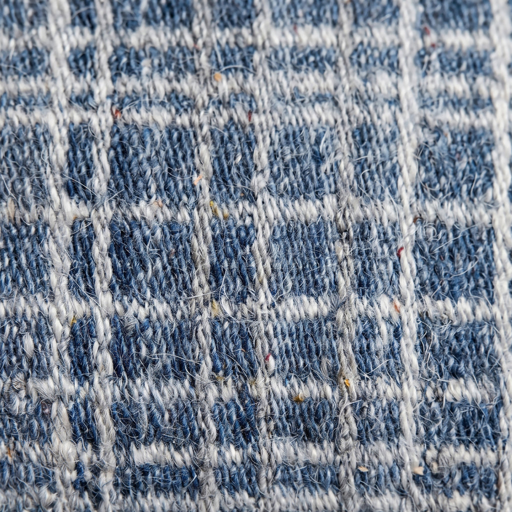 Chelsea Cushion - Dusty Navy / Gentle Taupe [PET YARN ]