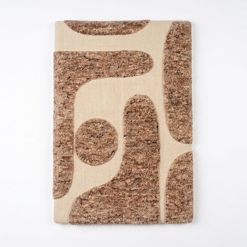 Woven Grace Wall Art - Muted Brown / Cambert [WOOL]