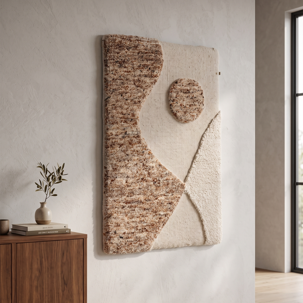 Tapestry Wall Art - Soft Amber / Heather Cinnamon [WOOL]