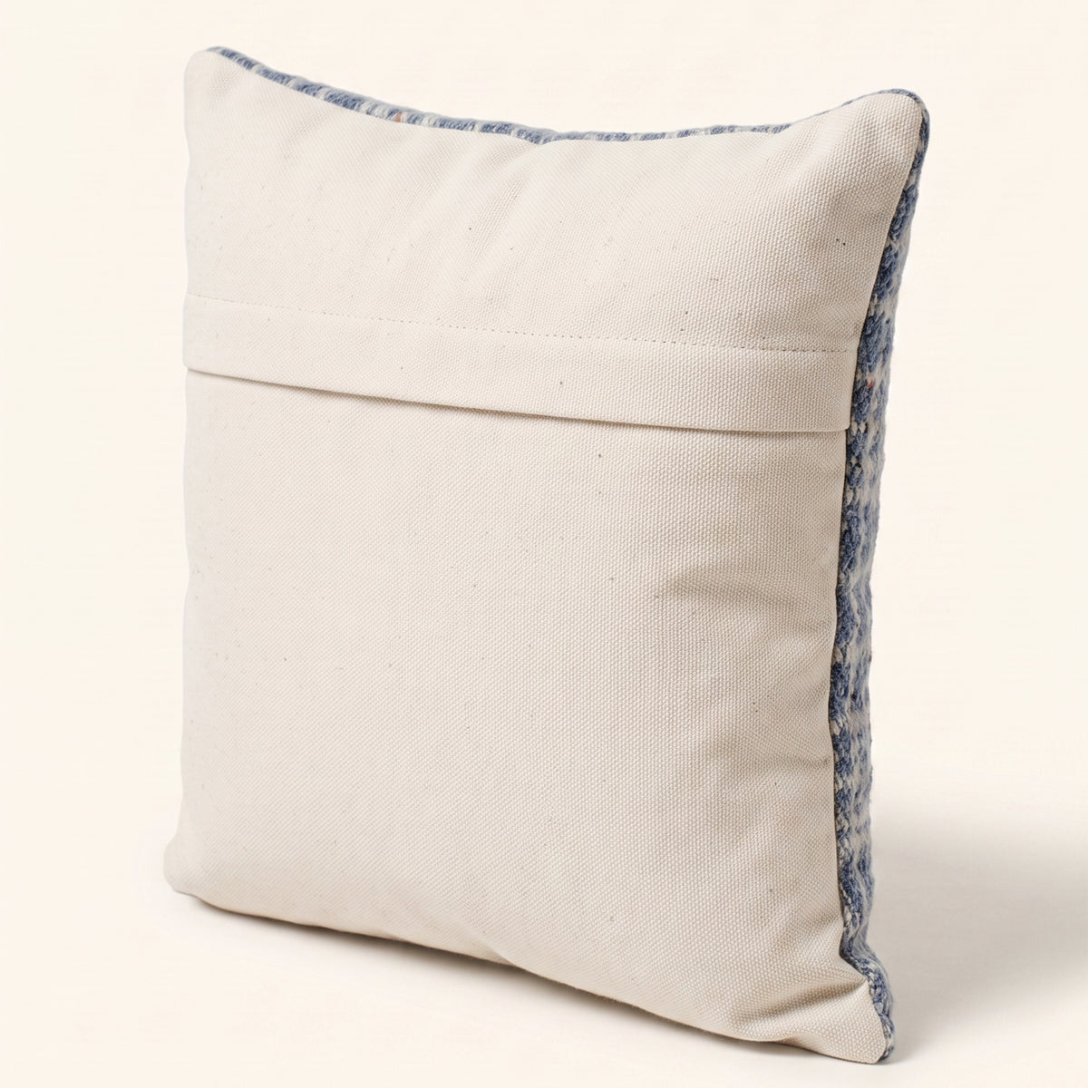 Chelsea Cushion - Dusty Navy / Gentle Taupe [PET YARN ]