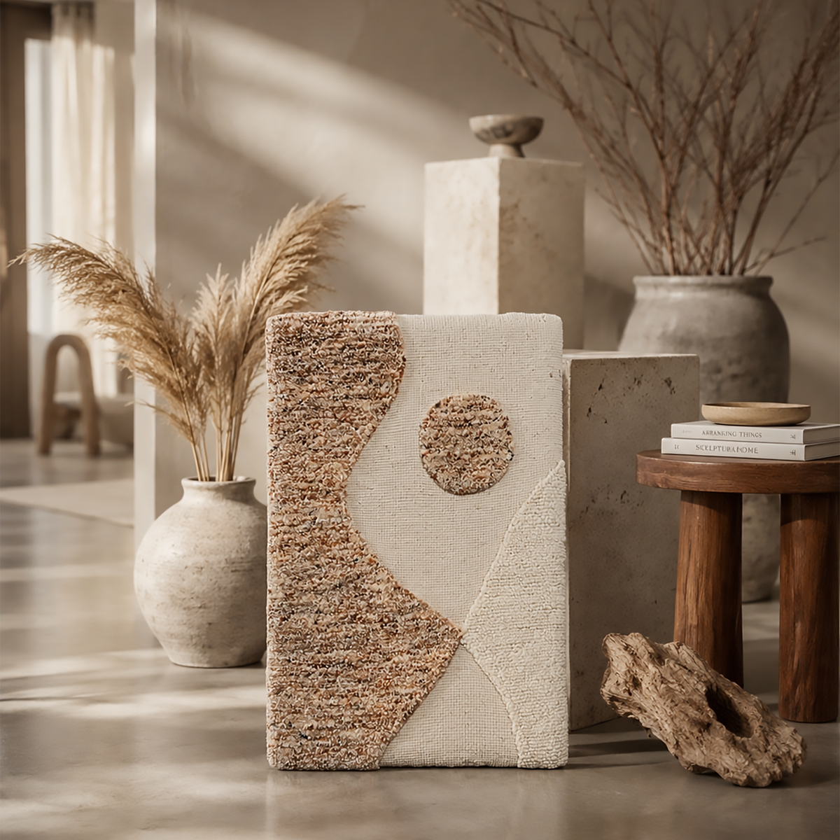 Tapestry Wall Art - Soft Amber / Heather Cinnamon [WOOL]