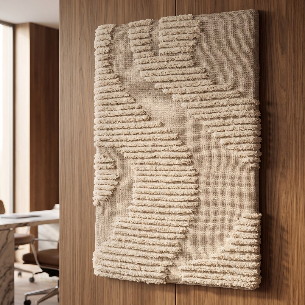 Solstice Wall Art - Gold Blush [WOOL]