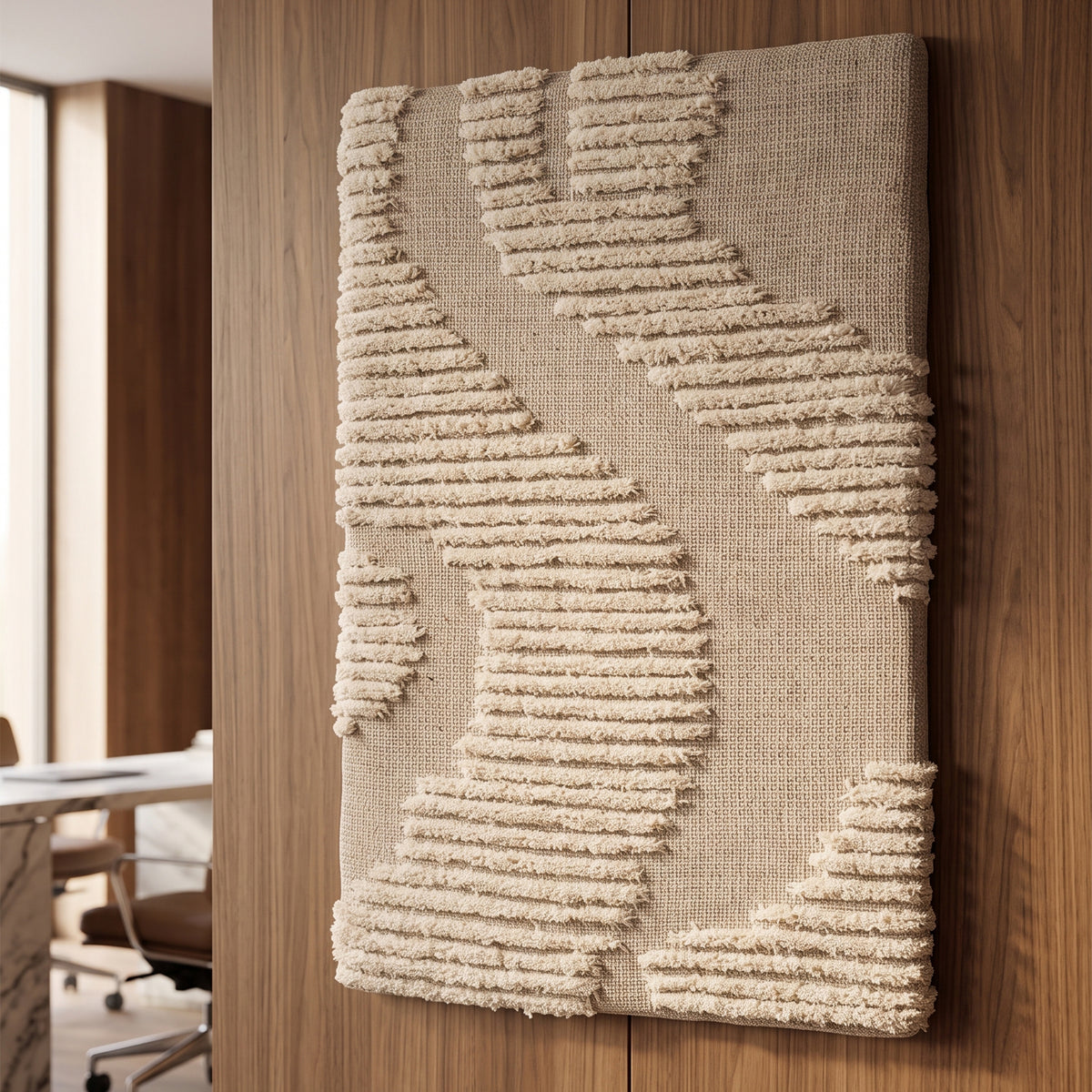 Solstice Wall Art - Gold Blush [WOOL]