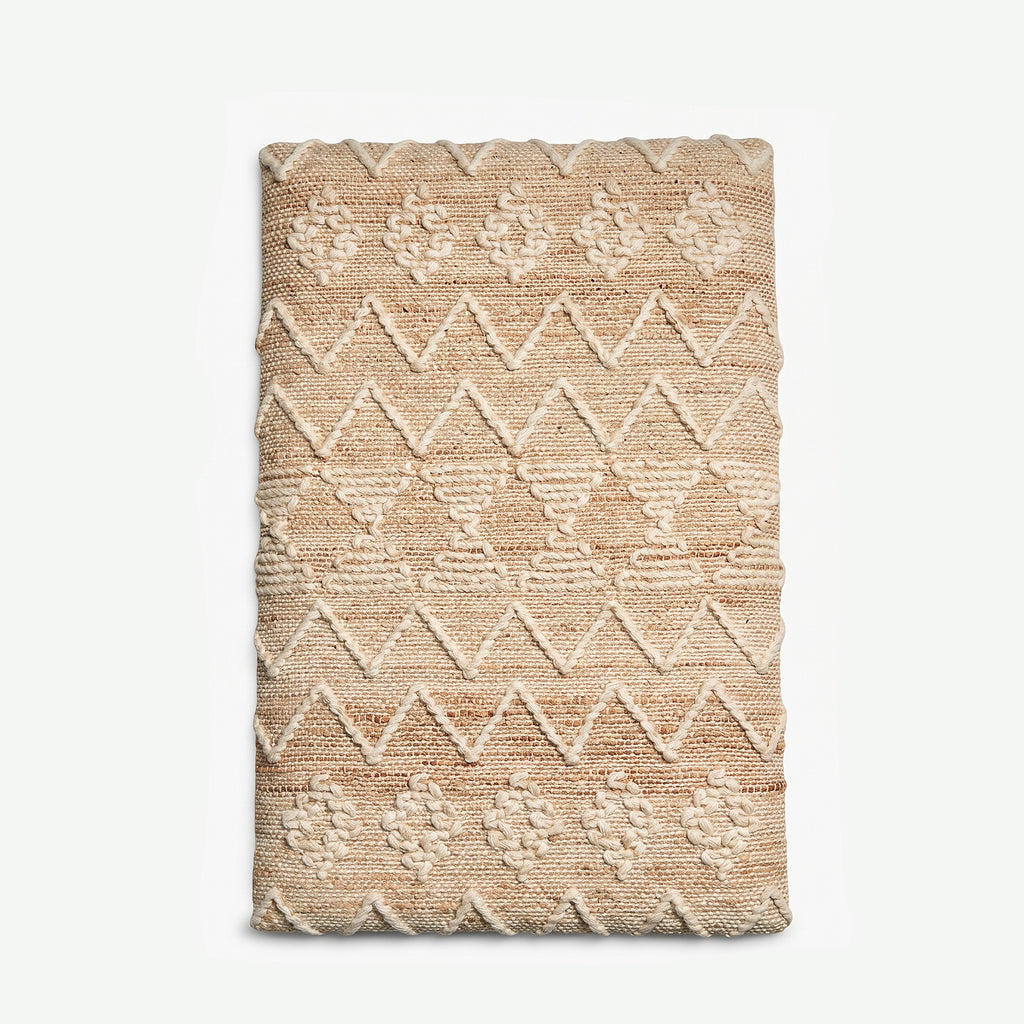 Opulence Wall Art  - Desert Tan / Warm Ivory [WOOL+JUTE]