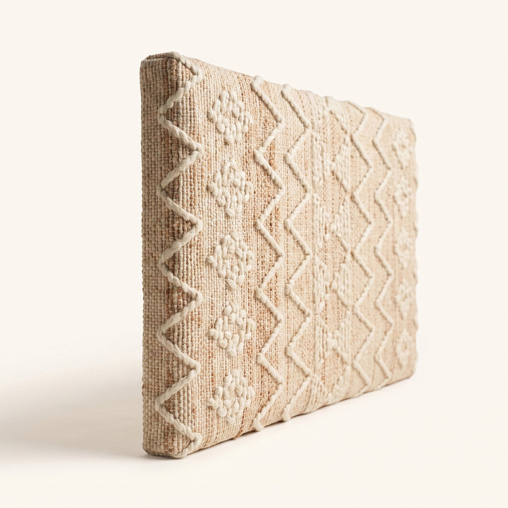Opulence Wall Art  - Desert Tan / Warm Ivory [WOOL+JUTE]