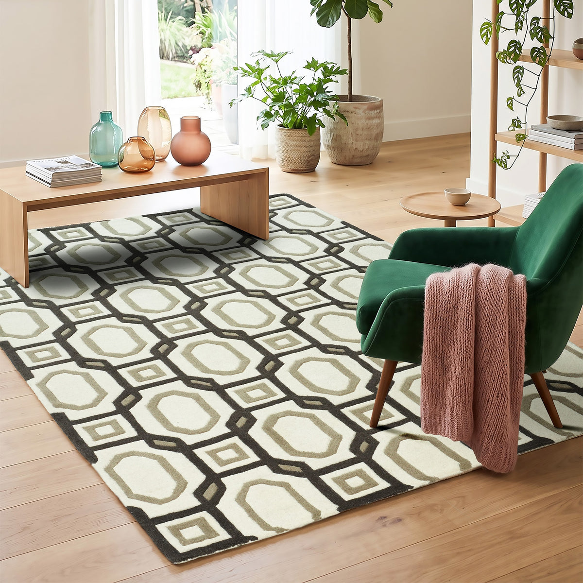 Veda Rug -  Multicolor [INDIAN BLEND WOOL]