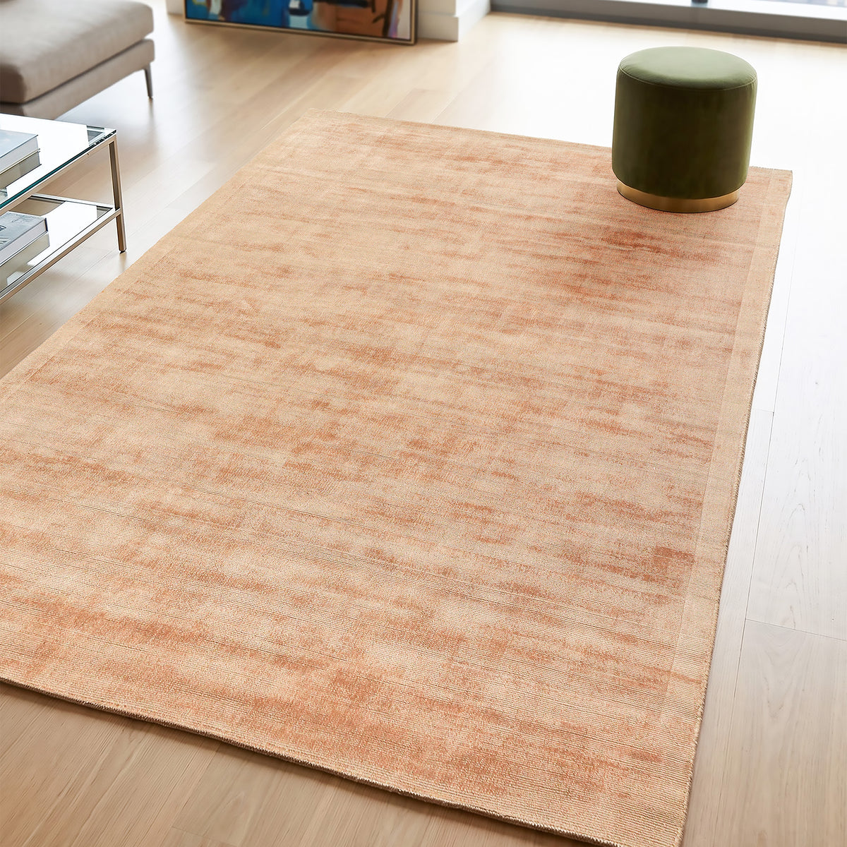Tuscan Rug - Olive Skin [Viscose]
