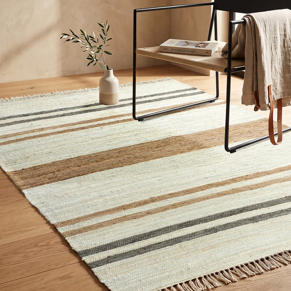 Savona Rug - Dusky Tan / Friar Gray / Germanium [DENIM]