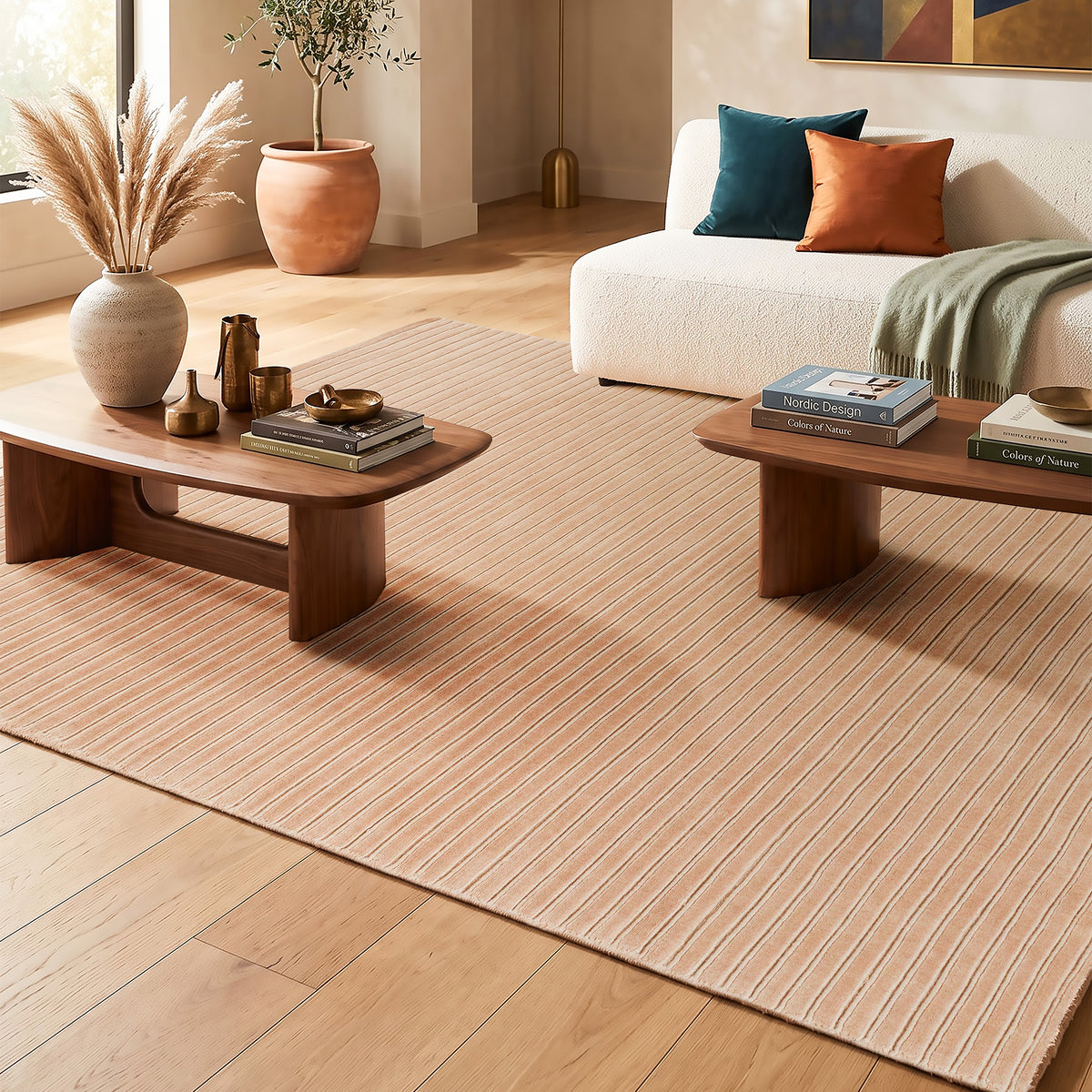 Maple Rug - Natural Oak  [NZ WOOL]
