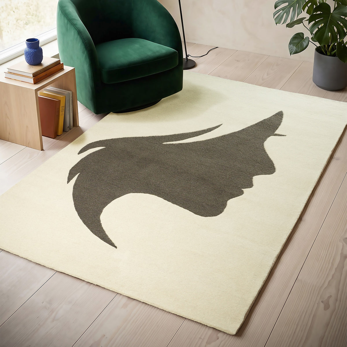 Celeste Rug - Iridium / Wheatfield [INDIAN BLEND WOOL]
