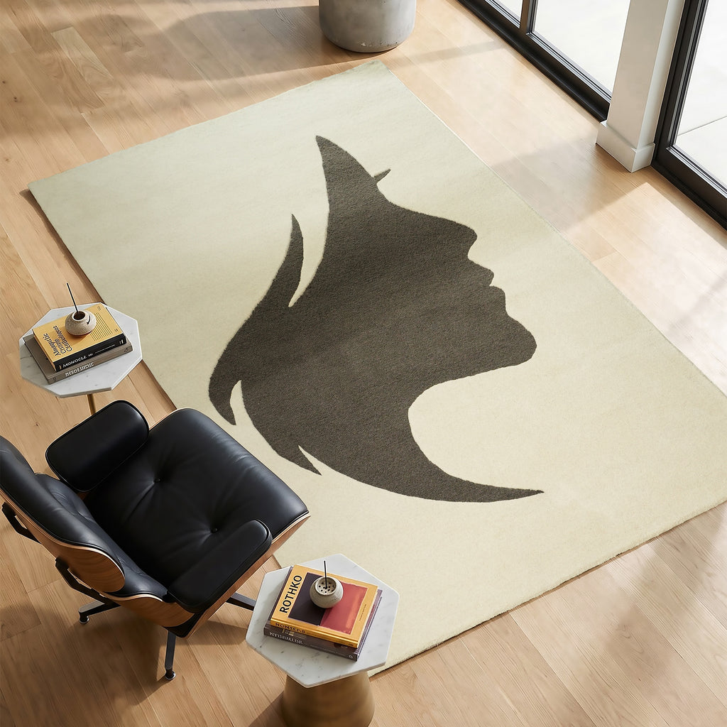 Celeste Rug - Iridium / Wheatfield [INDIAN BLEND WOOL]