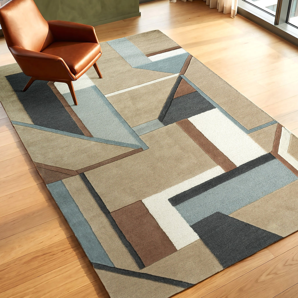 Solenne Rug - Multicolor [INDIAN BLEND WOOL]