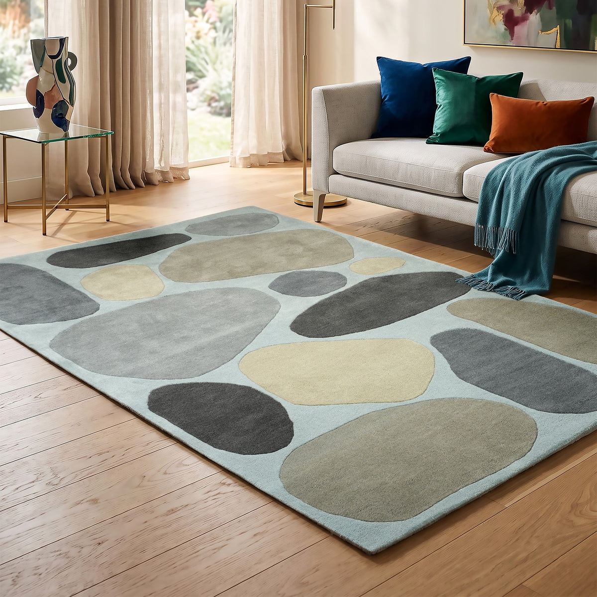 Calista Rug - Multicolor [INDIAN BLEND WOOL]