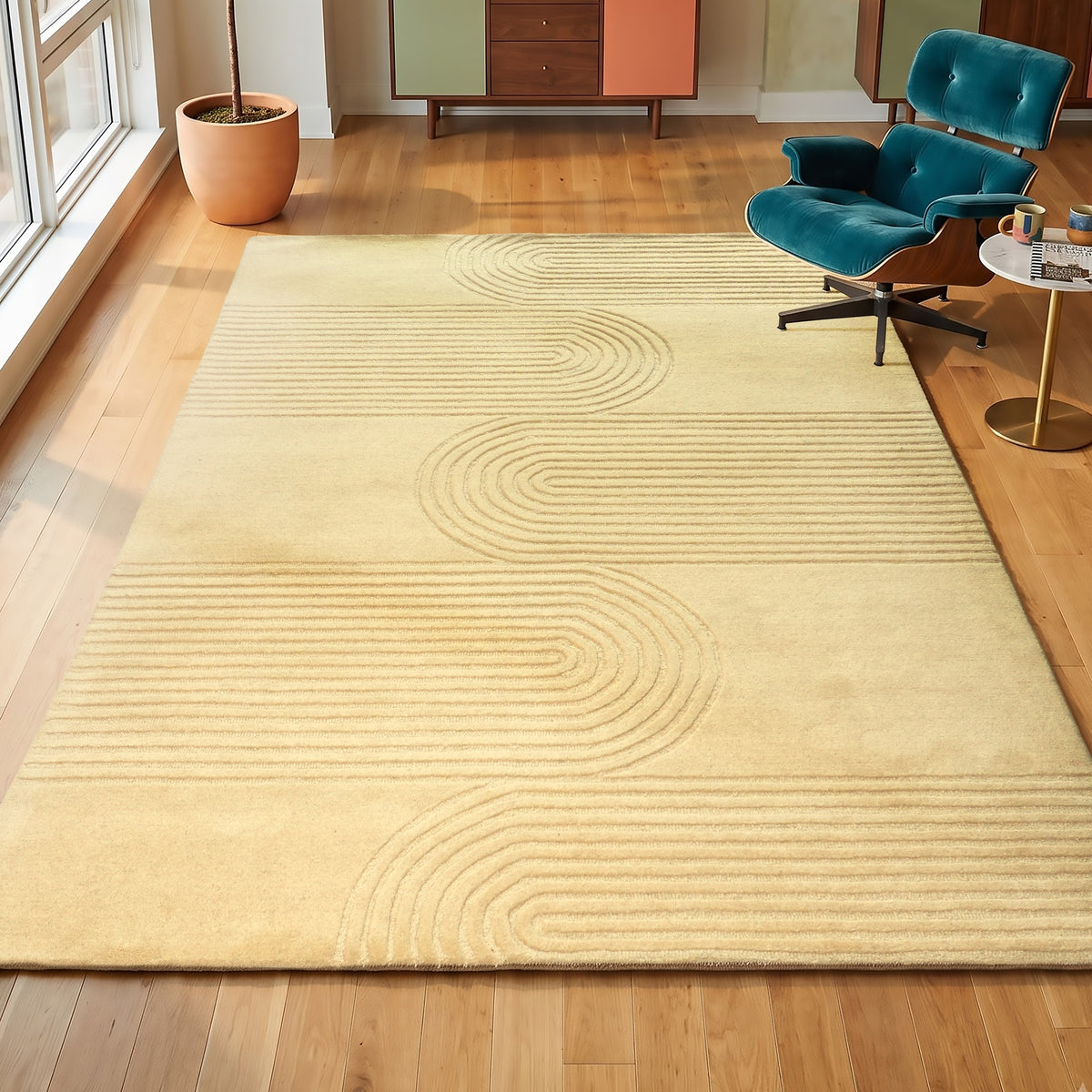 Aria Rug - Grain [INDIAN BLEND WOOL]