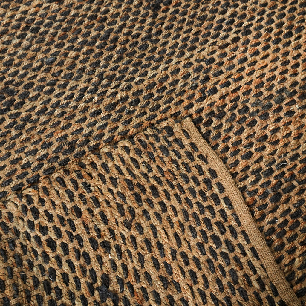 Salem Rug - Oak Brown / Dusky Tan / Charcoal [JUTE]