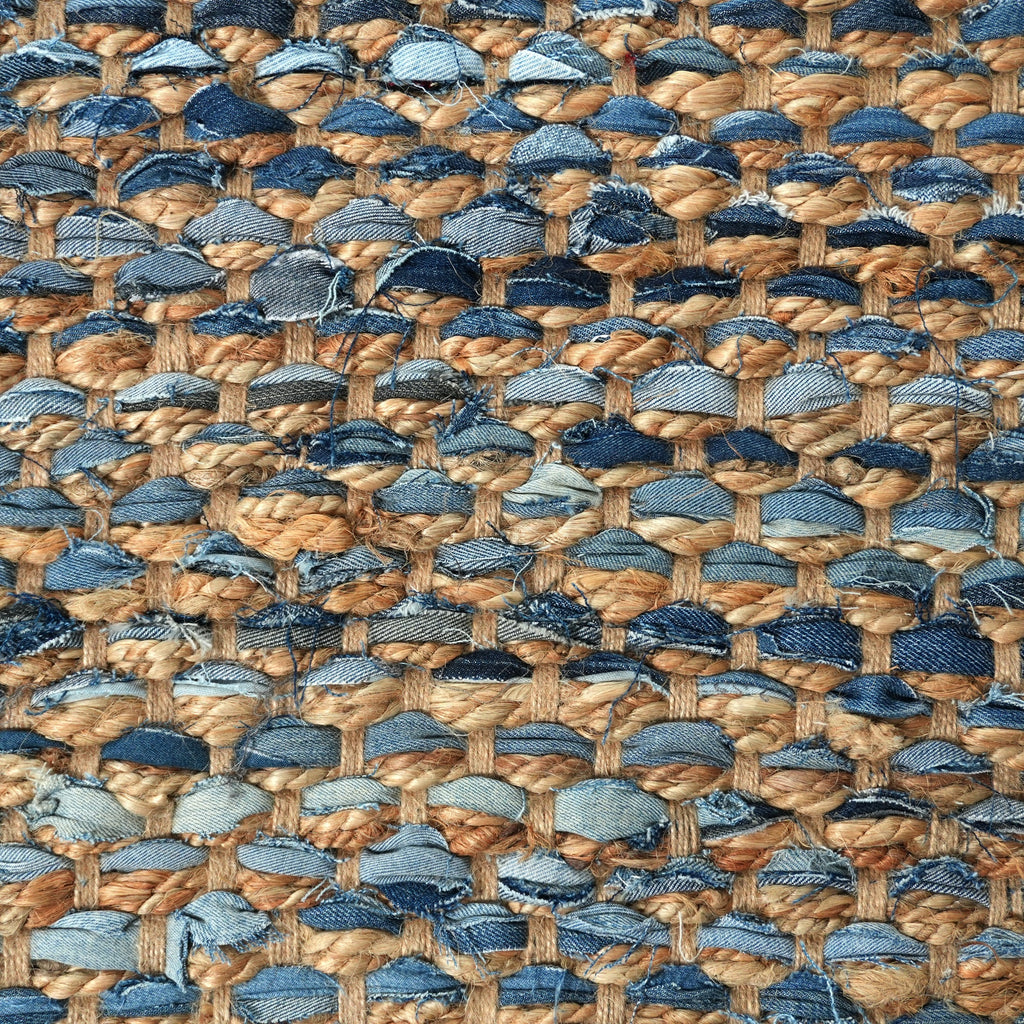 Concord Rug - Neptune / Soft Blue-Green / Prairie Brown [JUTE+DENIM]