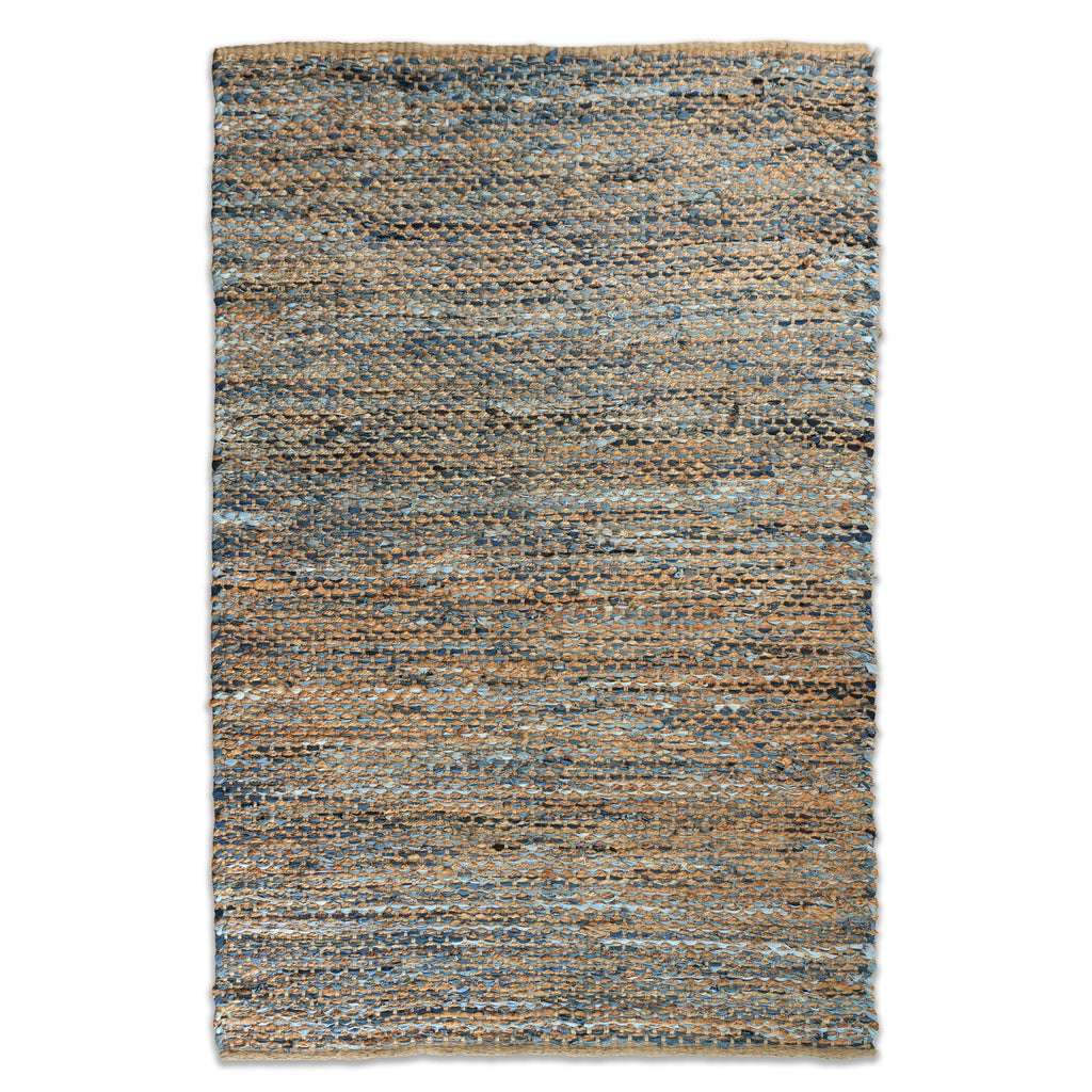 Concord Rug - Neptune / Soft Blue-Green / Prairie Brown [JUTE+DENIM]