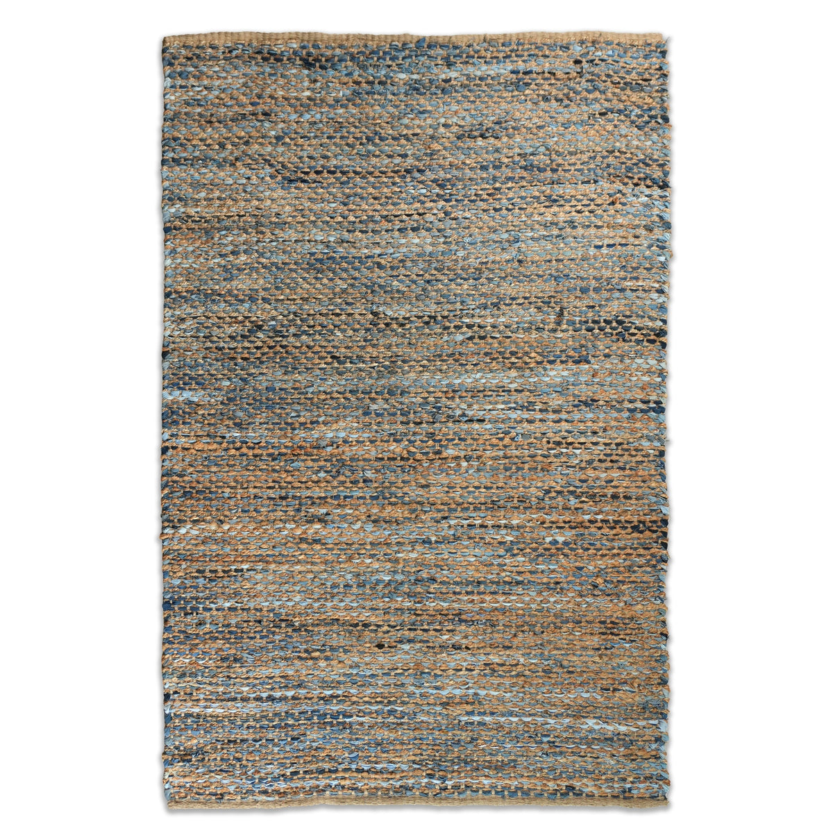 Concord Rug - Neptune / Soft Blue-Green / Prairie Brown [JUTE+DENIM]