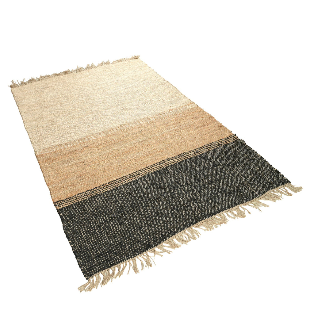 Arlington Rug - Natural / Tampico / Charcoal  [JUTE]