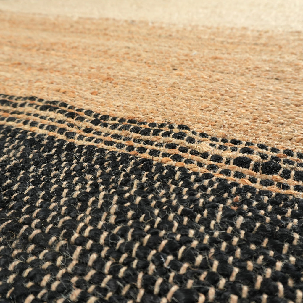 Arlington Rug - Natural / Tampico / Charcoal  [JUTE]