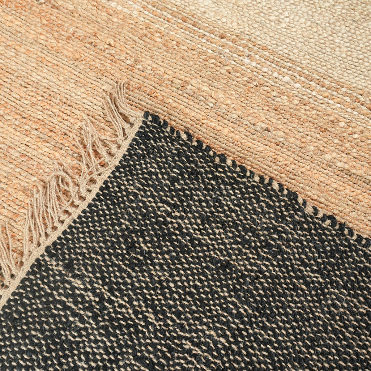 Arlington Rug - Natural / Tampico / Charcoal  [JUTE]