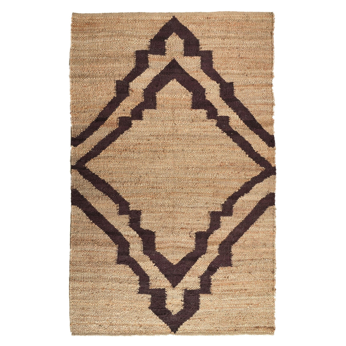 Cedar Rug - Woody Brown / Forest Wood / Honey Blond [JUTE+COTTON]