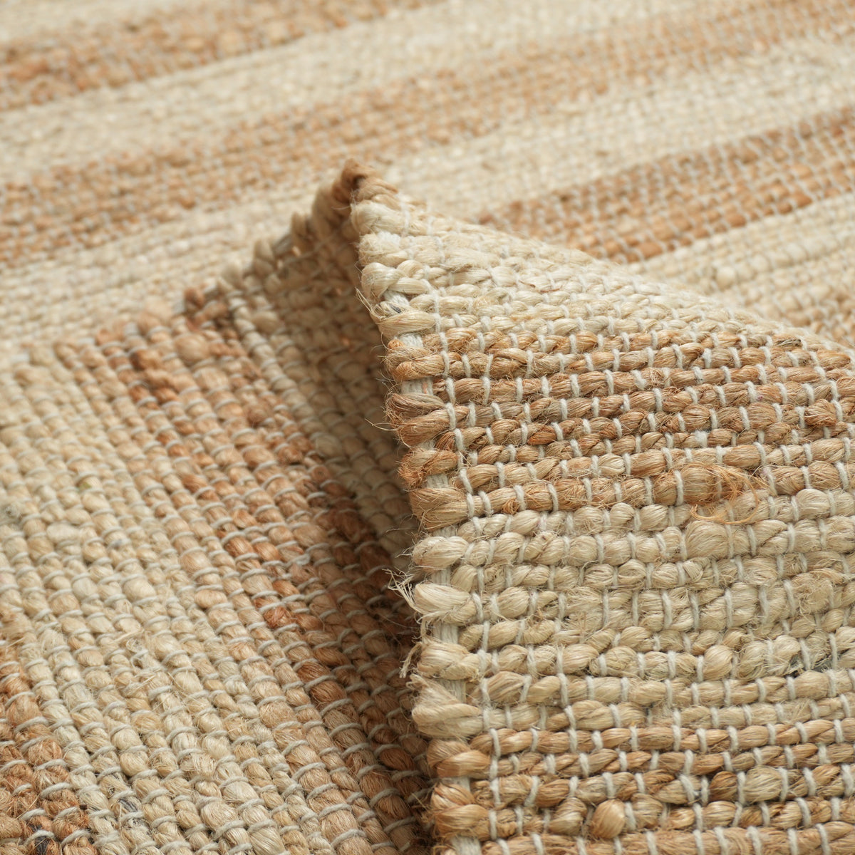 Ravello Rug  - Flagstone / Perfect Beige [JUTE+COTTON]