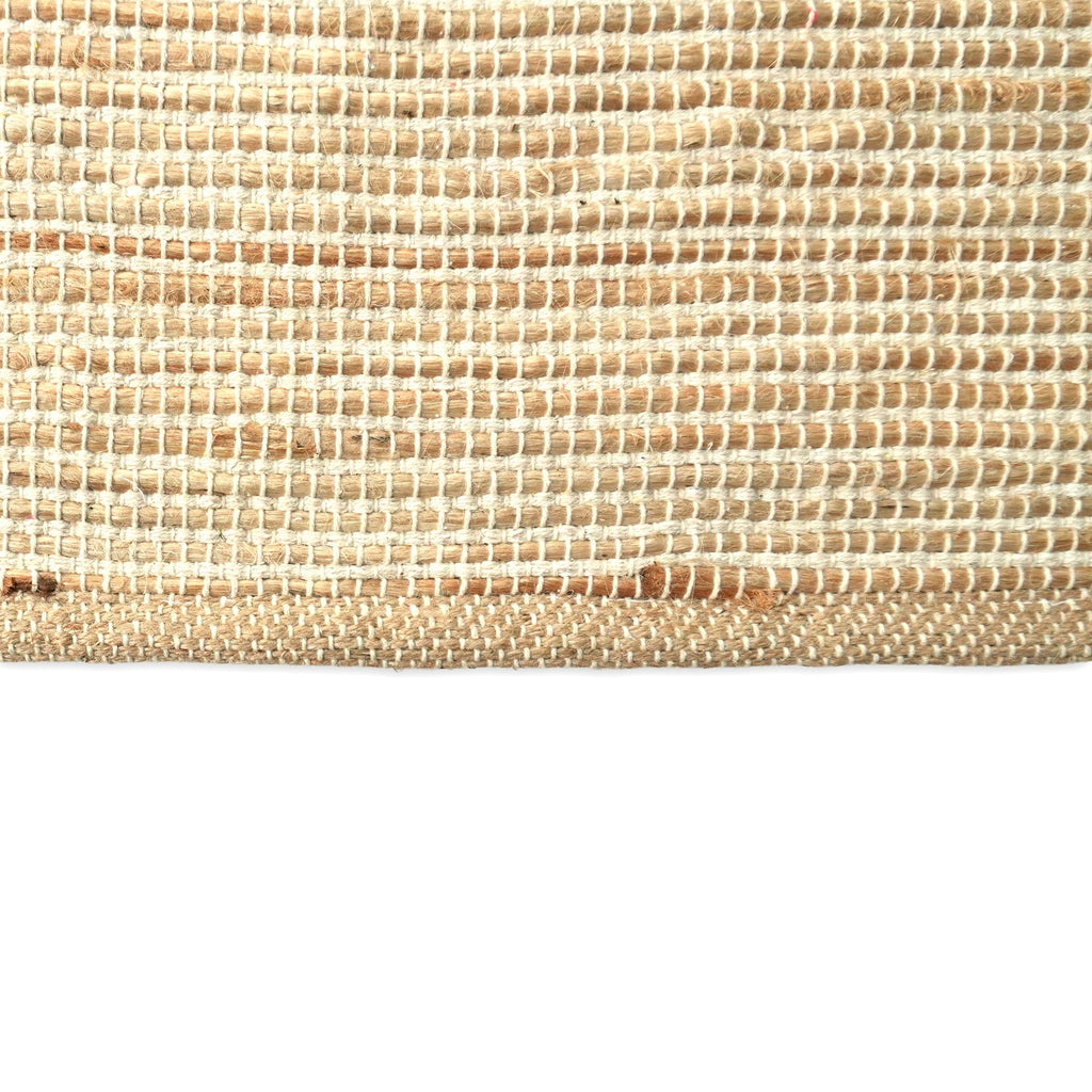 Tivoli Rug - Supreme Beige / Natural [JUTE+COTTON]