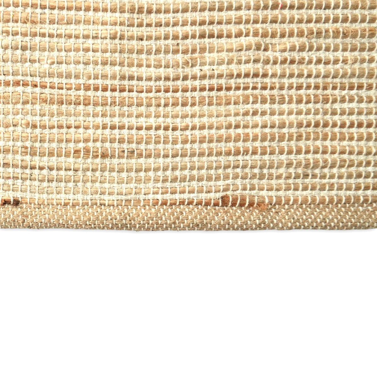Tivoli Rug - Supreme Beige / Natural [JUTE+COTTON]