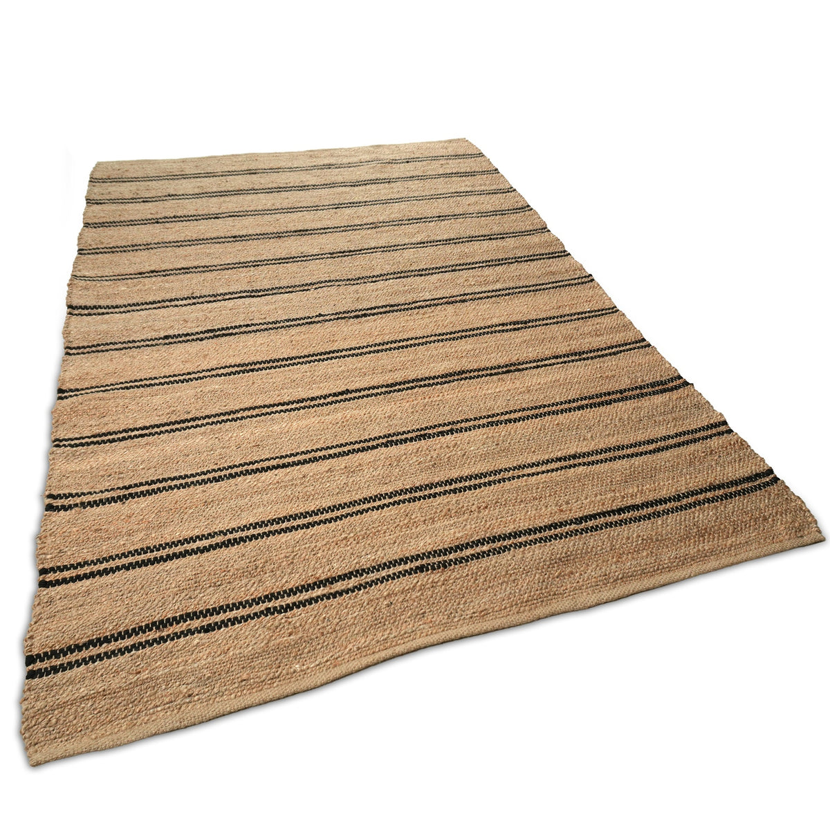 Laurel Rug - Frappe / Dark Taupe [JUTE + POLYESTER]