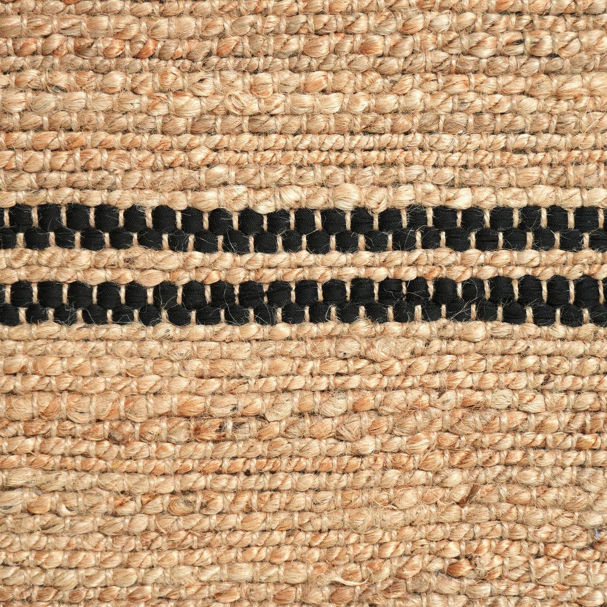 Laurel Rug - Frappe / Dark Taupe [JUTE + POLYESTER]