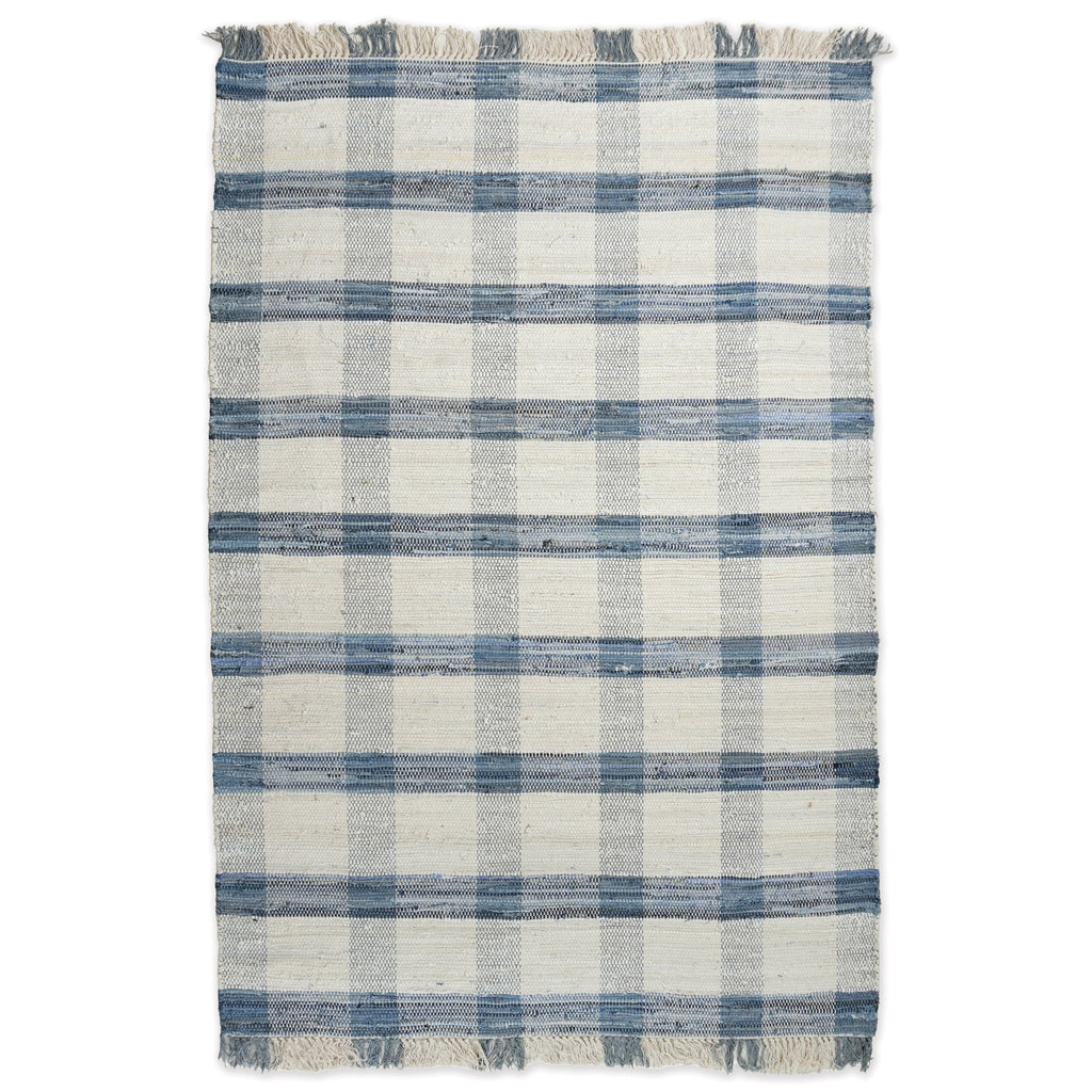 Prairie Rug - Blue Whale / Soft Grey / White [DENIM]