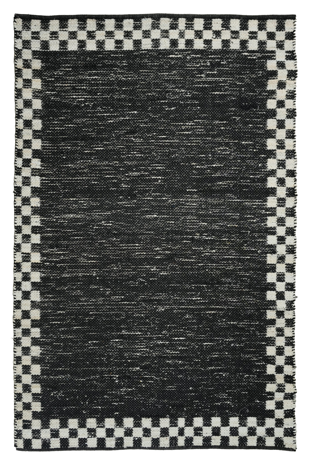 Redwood Rug (Reversible) - Dravit Grey / Eerie Black / Off White [DENIM+COTTON]