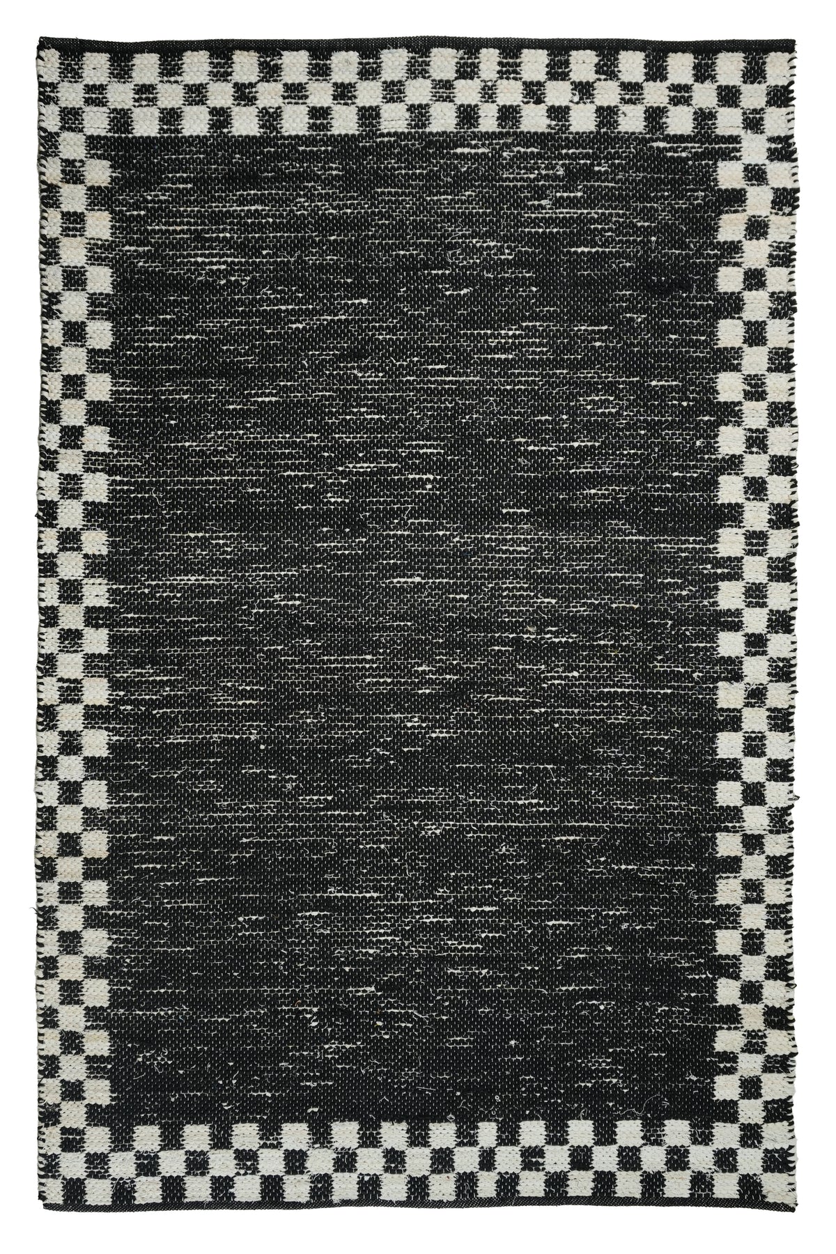 Redwood Rug (Reversible) - Dravit Grey / Eerie Black / Off White [DENIM+COTTON]