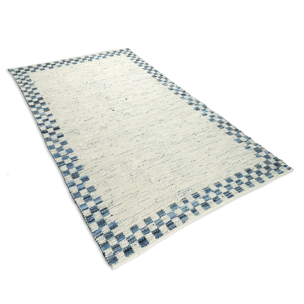 Shannon Rug (Reversible) - American Denim / Silver / Quill Gray [DENIM+COTTON]