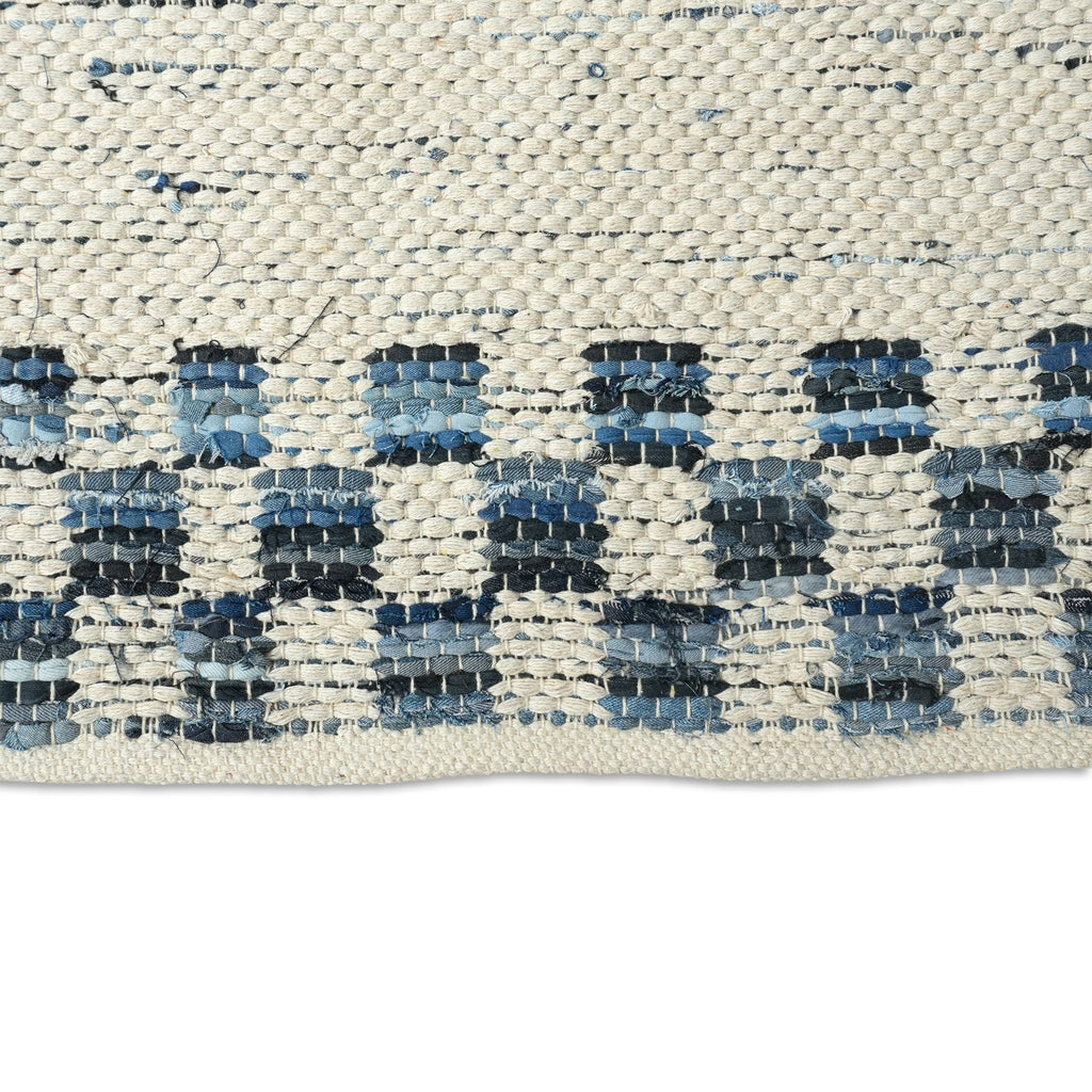 Shannon Rug (Reversible) - American Denim / Silver / Quill Gray [DENIM+COTTON]