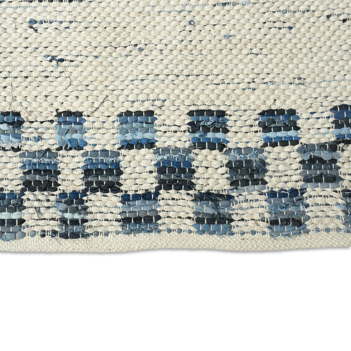 Shannon Rug (Reversible) - American Denim / Silver / Quill Gray [DENIM+COTTON]