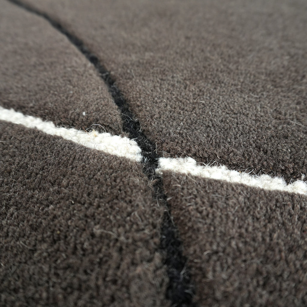 Siena Rug - Mocha Mousse / Black Grain / Cake Batter [WOOL]