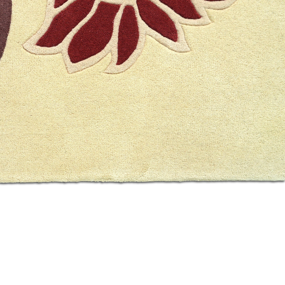 Trieste Rug - Country Red / Dark Mocha / Dark Brown Camo / Smooth Pastel Yellow [WOOL]