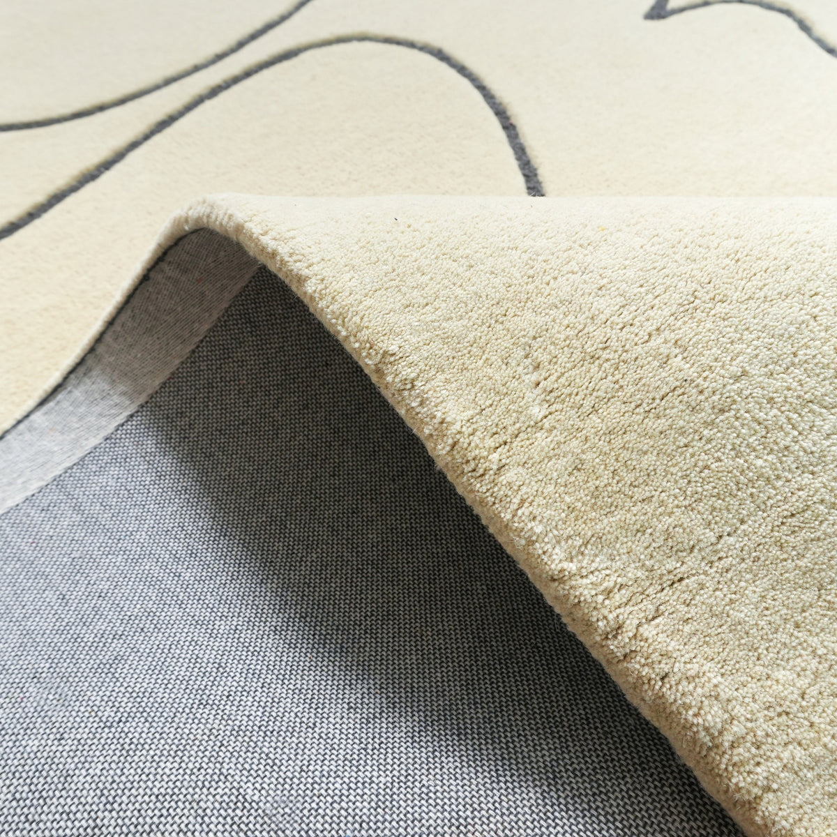 Ashland Rug - Ballet White / Dim Gray [WOOL]