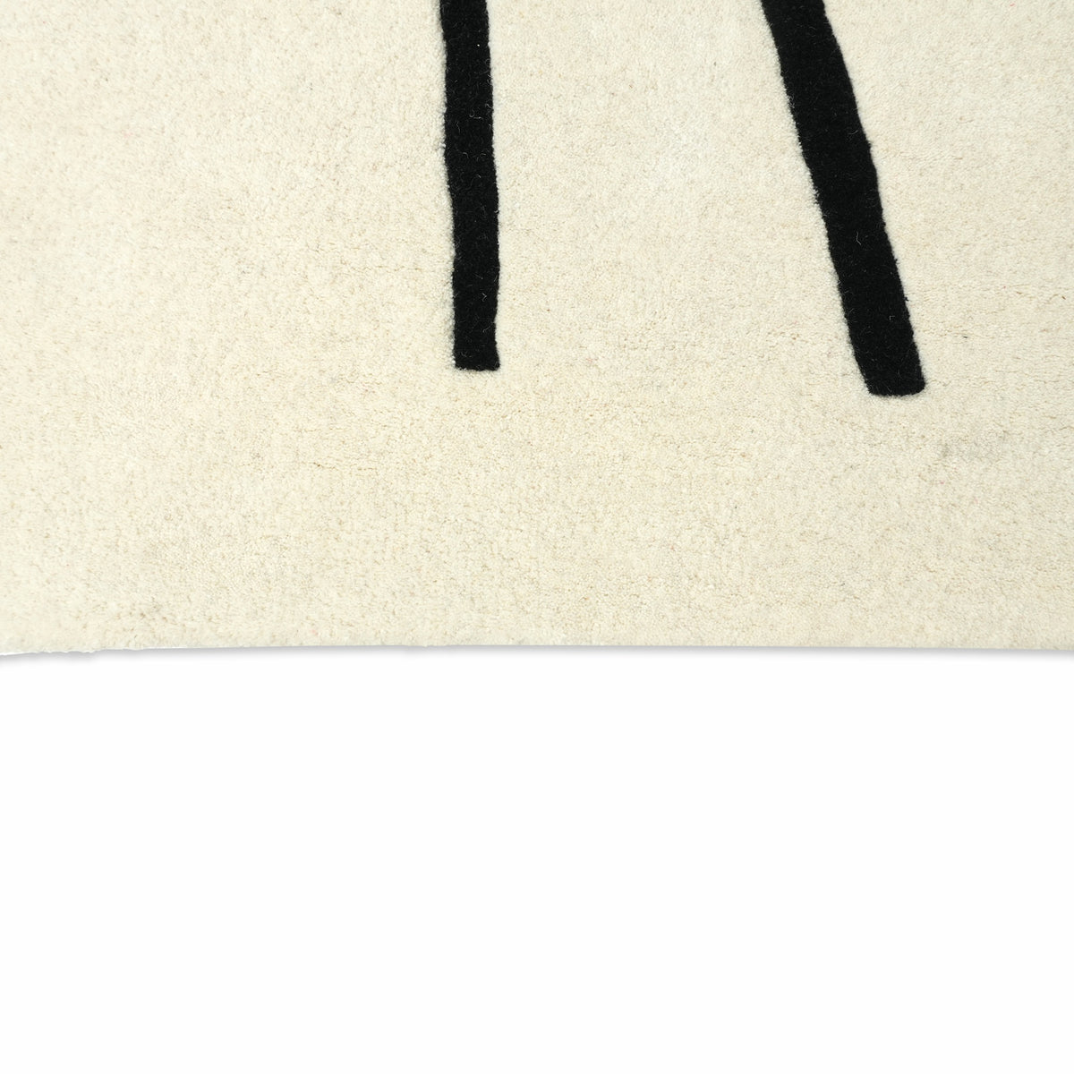 Ostriva Rug -  WoodSmoke / Pearl Bush [INDIAN BLEND WOOL]