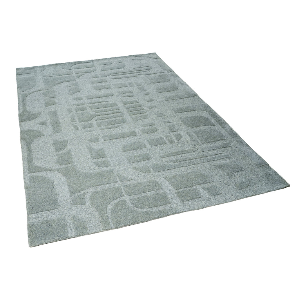 Safira Rug -  Cool Grey [INDIAN BLEND WOOL]