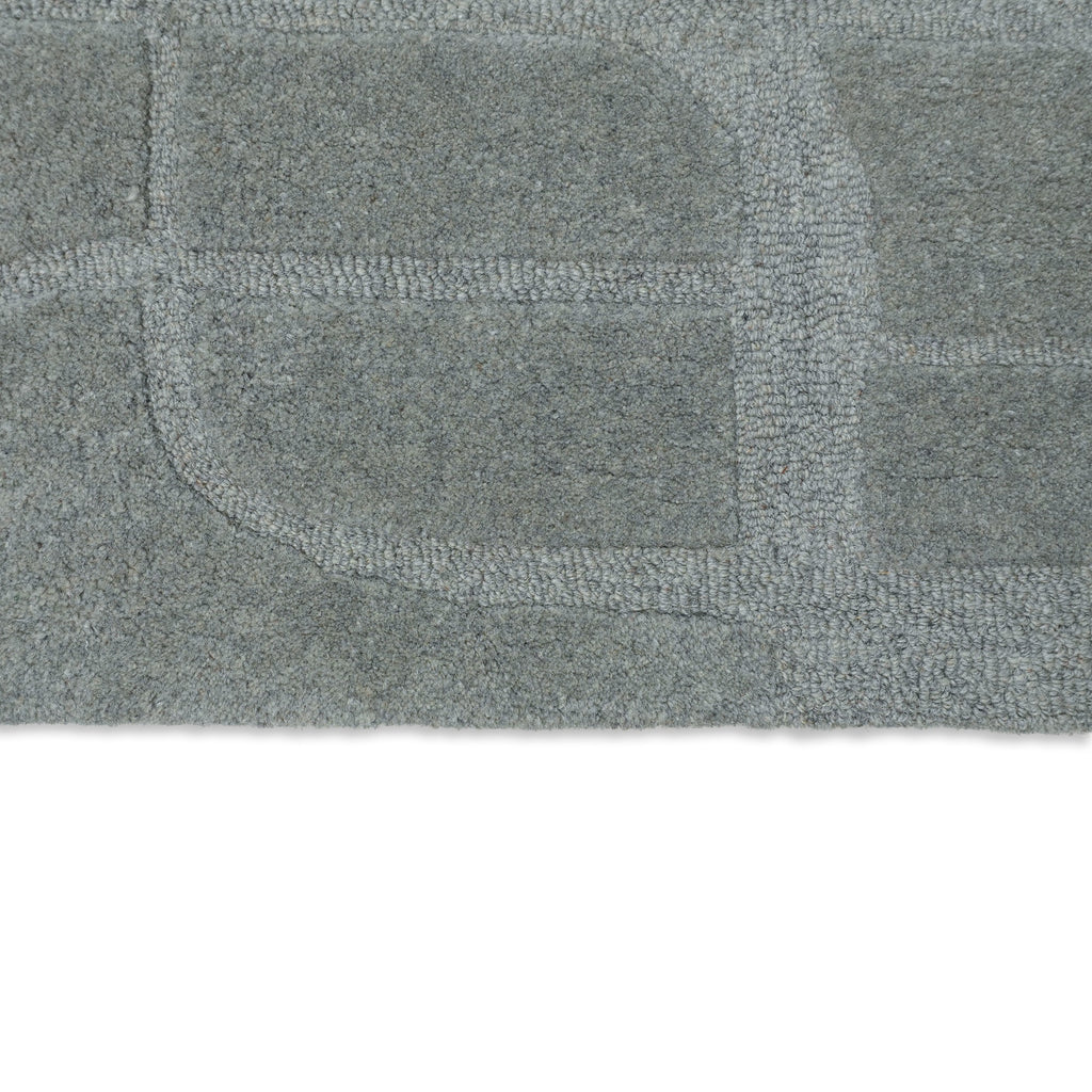 Safira Rug -  Cool Grey [INDIAN BLEND WOOL]
