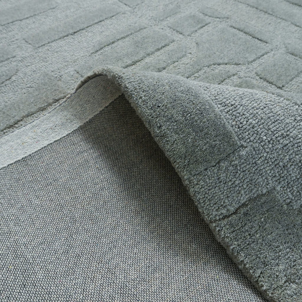 Safira Rug -  Cool Grey [INDIAN BLEND WOOL]