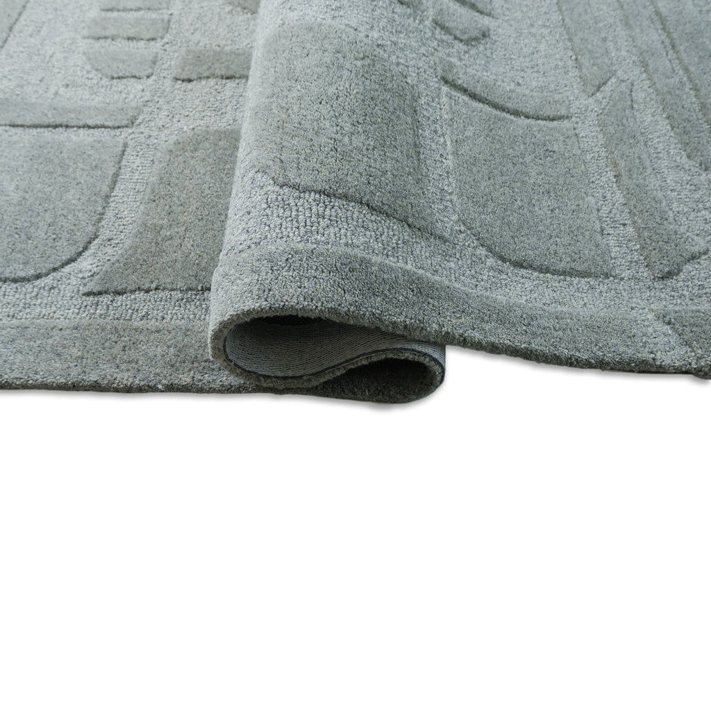 Safira Rug -  Cool Grey [INDIAN BLEND WOOL]