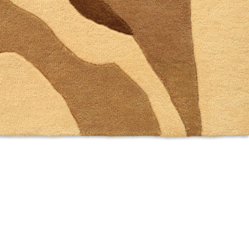 Estelle Rug - Russet / Tranquil Gold / Camel [NZ WOOL]