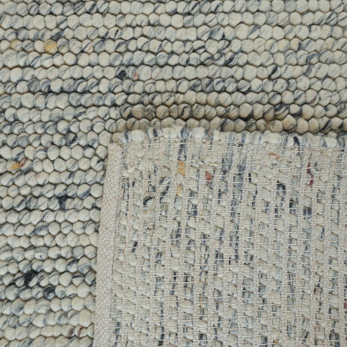 Majestic Rug - Dark Ash / Foggy Gray [NATURAL WOOL]